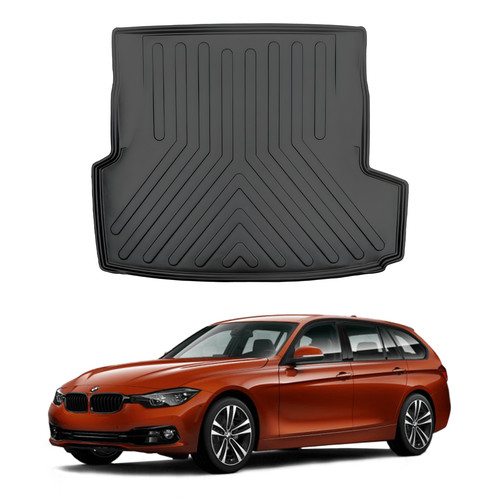 Tailored rubber boot liner mat - rubber,