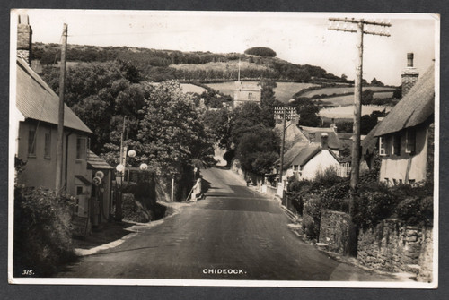 Postcard chideock bridport - postcard, nr