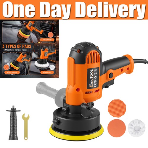 Dual action car polisher kit - action,