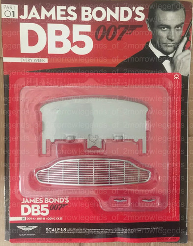 Eaglemoss build your own james - build,