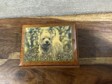 Danbury Mint Westie Jewellery Box