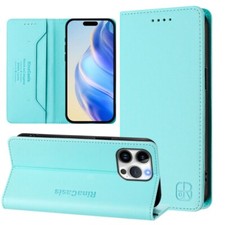 Magnetic Leather Case Wallet