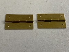 Solid Brass Mini Hinges Small