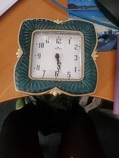 vintage 1920s 30s art deco clock converted to quartz movement