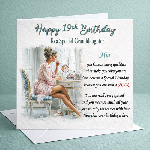 Personalised birthday card - birthday,