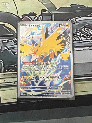 Pokémon zapdos 133 128 - zapdos, gold