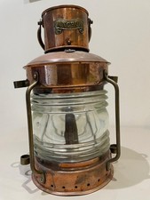 Vintage Ships Anchor Lantern
