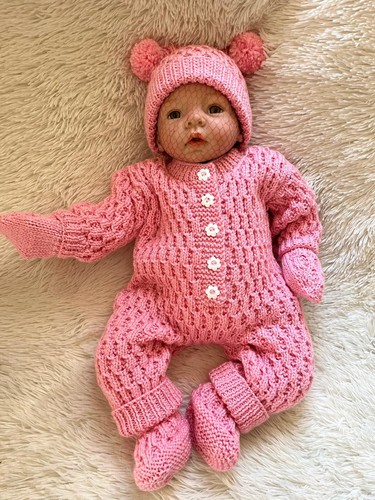 Hand knitted baby girl - hand-knitted, girl’s