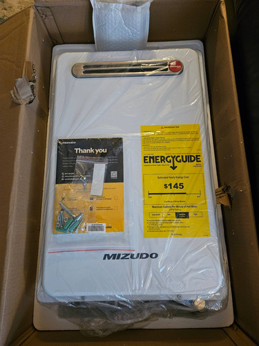 120k btu natural gas - gas, tankless