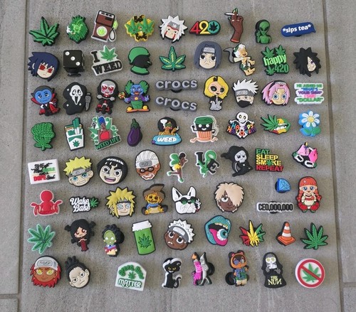 Shoe charms for crocs 72pcs - for,