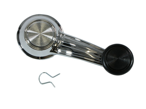 Chrome window crank for - chrome,