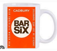 Bar six chocolate bar mug