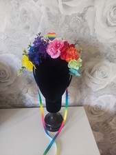 Pride floral crown - , hairband