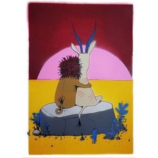 DRAN - SUNSET  SCREEN PRINT