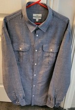 M&S Men's Linen Blend Shirt