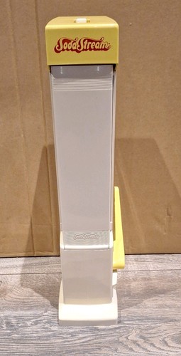 Vintage yellow 1970s soda - yellow,