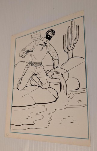 Lone ranger coloring book - lone,