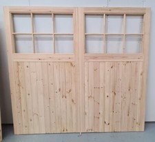 Wooden timber softwood garage