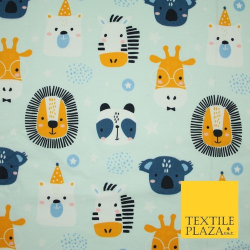 Light blue cartoon party - light,