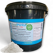 Diatomaceous Earth DE FOOD Grade 1.5KG BKT CODEX Freshwater FoodPURA Human Grade