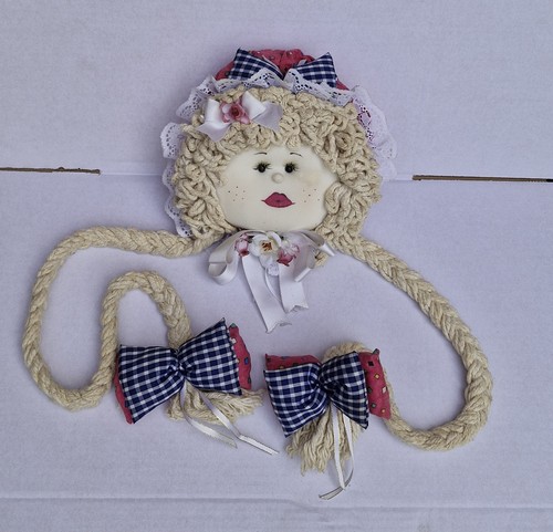 Vintage retro rag doll 1970s - rag,