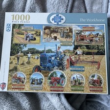 The Workhorse by Trevor Mitchell 1000 Piece Nostalgic Tractor Jigsaw Puzzle