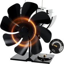 Tomersun 8 Blades Log Burner