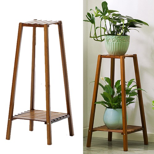 Solid wood plant stand indoor - solid,