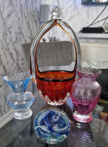 Vintage art glass lot - vintage, lot-