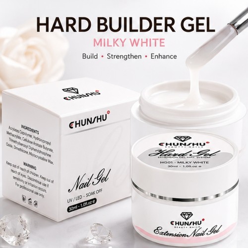 Nail extension gel 30ml hard - gel,
