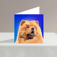 Chow Chow Greeting Card &