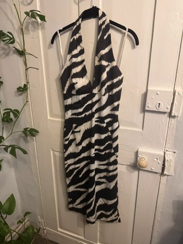 Karen millen zebra - millen, satin
