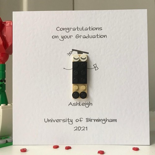 Personalised graduation card - personalised,