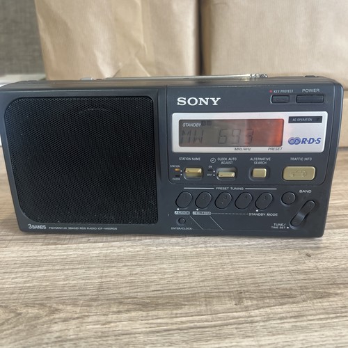 Sony radio icf m50 rds - rds, band
