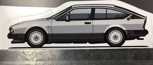Sticker decal alfa - sticker/decal,, romeo