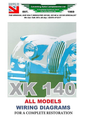 Jaguar xk140 exploded wiring - ,