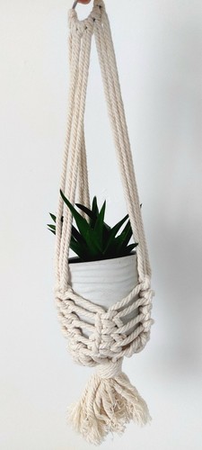 Handmade macrame plant - handmade, macrame.