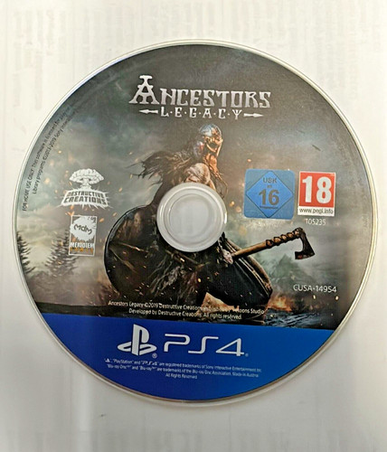 Ancestors legacy ps4 game - ancestors,