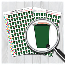Wheelie Bin Planner Stickers
