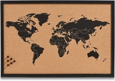 Zeller "World" Pin Board