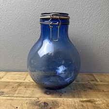 VINTAGE COBALT BLUE GLASS 1