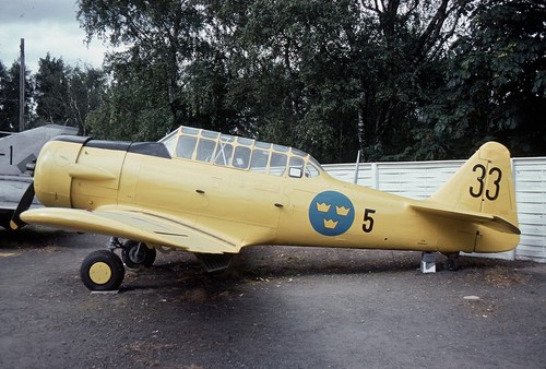 Swedish sk16 texan - ex-swedish,