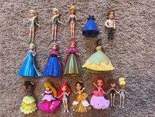 Disney PRINCESS Little Kingdom Magiclip & Snap Ins  Dolls Bundle