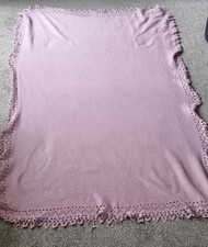 Large Pink Fleece Pet Blanket Cats Dogs Lovely Material