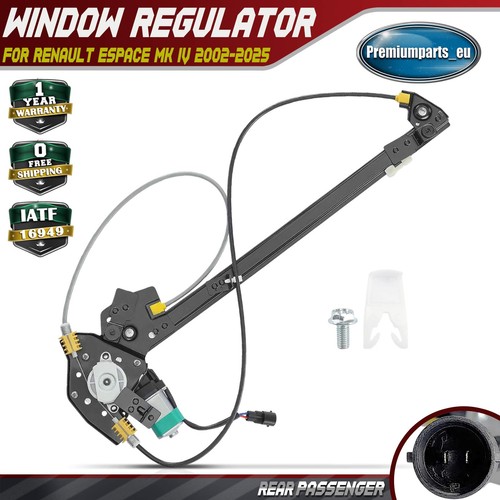 Rear left electric window - rear,