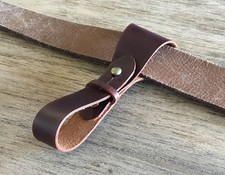 Traditional Handcrafted Leather Tankard or Mug Belt Strap/Frog (e)
