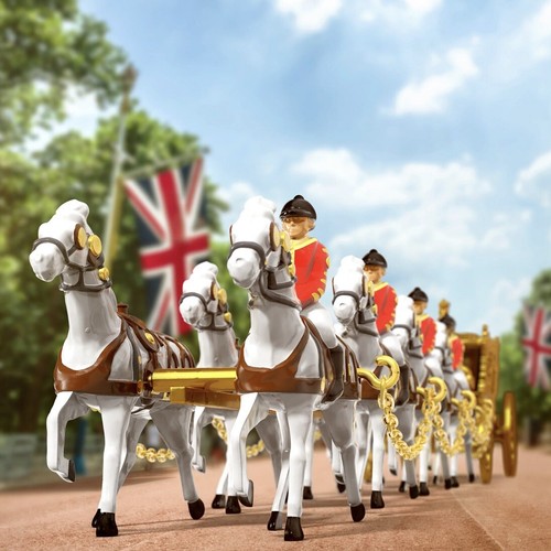 Matchbox 2023 coronation - matchbox, gold