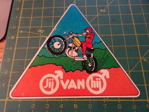 Vintage sticker gluer - sticker,