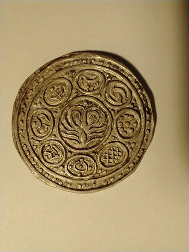 Tibet silver tangka 1890 - tibet,