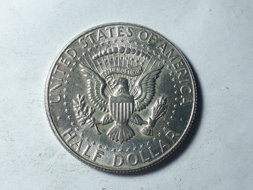 Silver half dollar 1967 - silver,